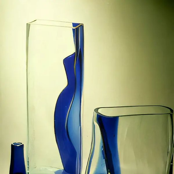静物与影子,1988年,玻璃,吹制工艺,高50厘米,俄罗斯文化部所有