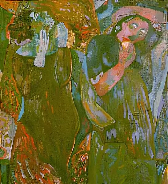 In Different Directions, 1992, canvas, oil, 168x105. Property of «Arta» Gallery. $3000