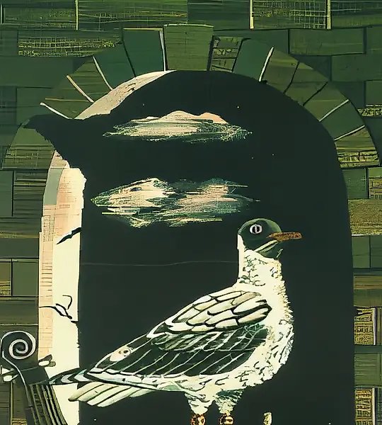 Bird, 1972, tapestry, 220x160. Private collection. Scotland