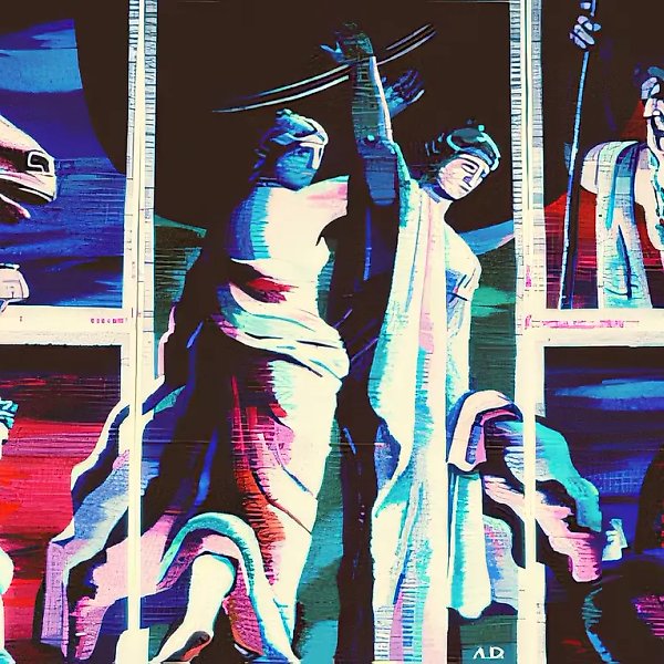 Фрагменты, 1988, гобелен, 540х340 Собственность автора