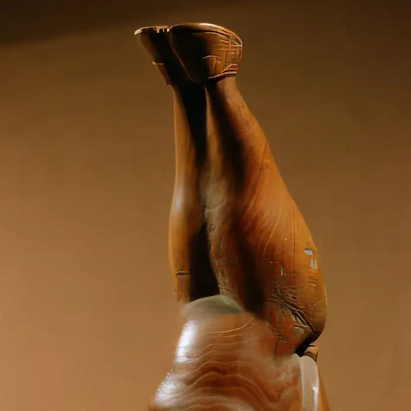 Birch Tree, 1993, wood, H=55 cm