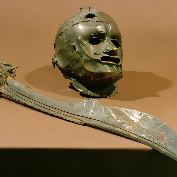 Duelling Set, 1987, bronze, steel, H=55 cm, life-size