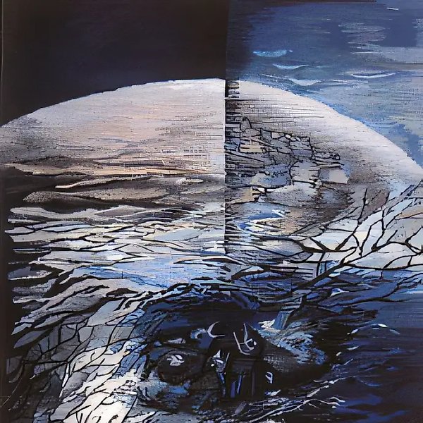冬天，1992年，手工编织，羊毛，亚麻，200×150厘米，私人收藏