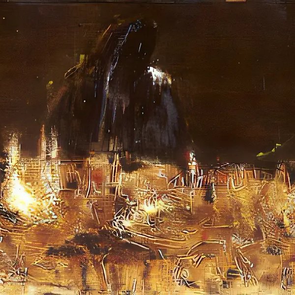 宴会，1992年，布面油画，50x100厘米，作者自藏