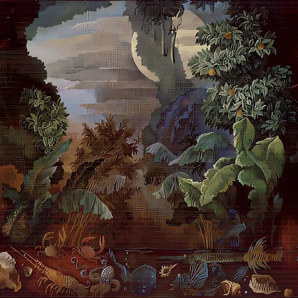 The Water Has Gone, 1992, tapestry, hand weaving, 237x248. Author`s property