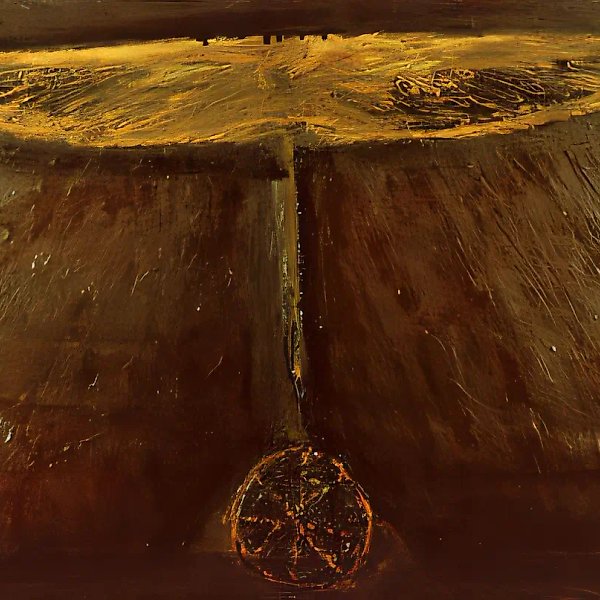 Генеалогия духа, 1992, бумага, масло, 48,5x73