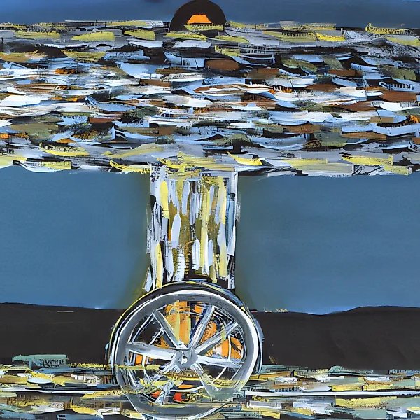 Композиция N2, 1993, бумага, темпера, 50х70