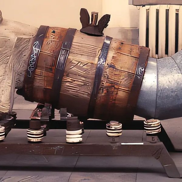 Age of electricity, 1990, wood, concrete, metal, 140x100x90 Author`s property