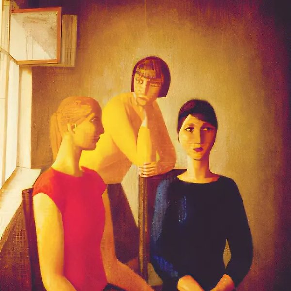 В Мастерской (из серии "Манекены"), 1967, холст, масло, 70х50