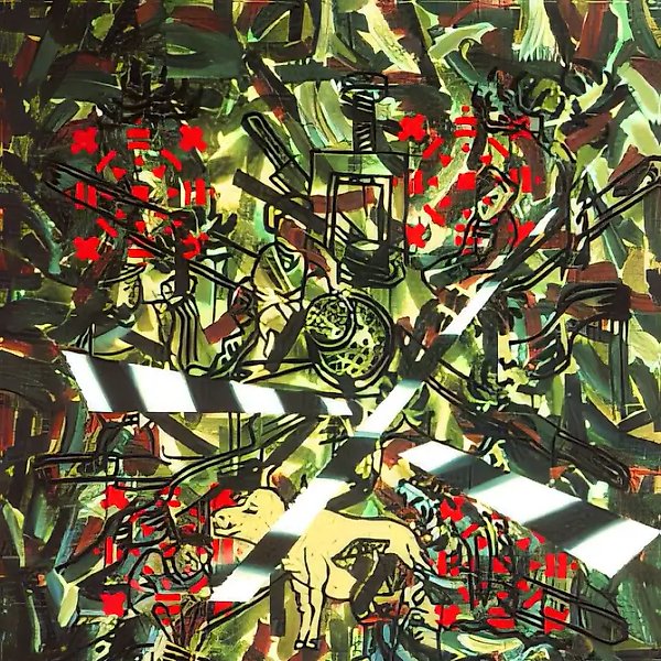 Golden Cow, 1988, canvas, mixed technique, 200x150. Collection of «Inkombank»