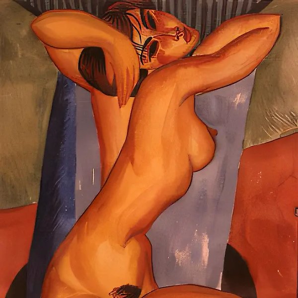 Кареатида храма любви, 1991, бумага, акварель, 42х35 Собственность автора