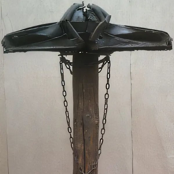 Трагедия (Руки человечества), 1969, дерево, железо, сварка, 170х105х48 Олимпийский парк скульптуры. Сеул.