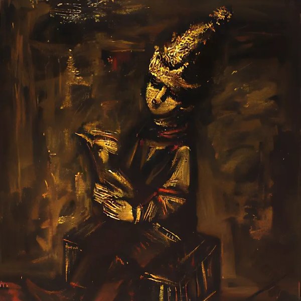 С птицей, 1989, холст, масло, 100x85. Собственность автора