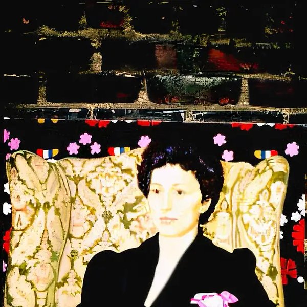 Portrait of Barbara, 1991, canvas, oil, 80x75. Private collection. USA