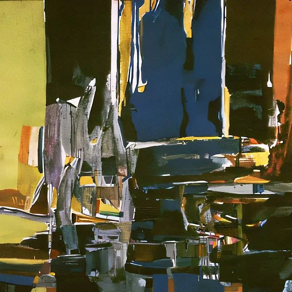 Симфония моря, 1989, бумага, гуашь, соус, 61х86 Cобственность автора