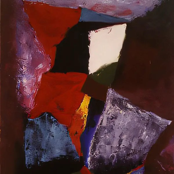 Пейзаж, 1991, холст, масло, 130х110. Собственность автора
