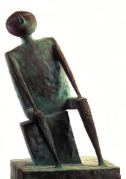 Моя жизнь, 1989, бронза, литье, 70х30х25 Собственность автора c 1993