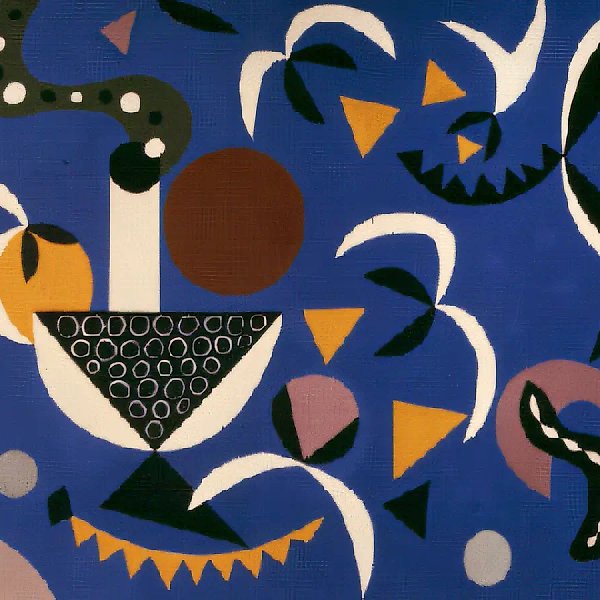 Декоративное панно, 1987, холст, масло, 215х250 Собственность автора