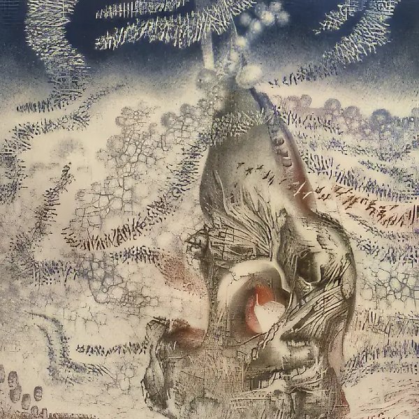 Птичий базар. Из серии "Чукотка", 1979, бумага, офорт, 60х50 Собственность автора