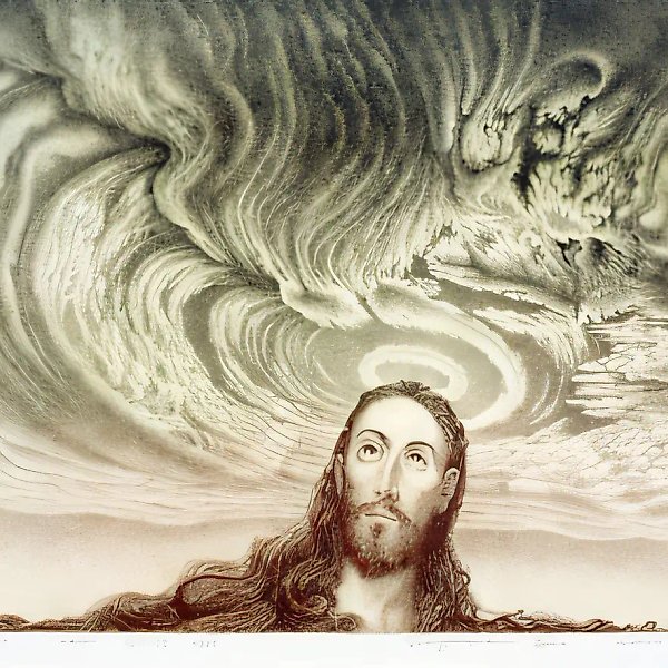 Saviour, 1993, etching, 42.5x59. Author`s property