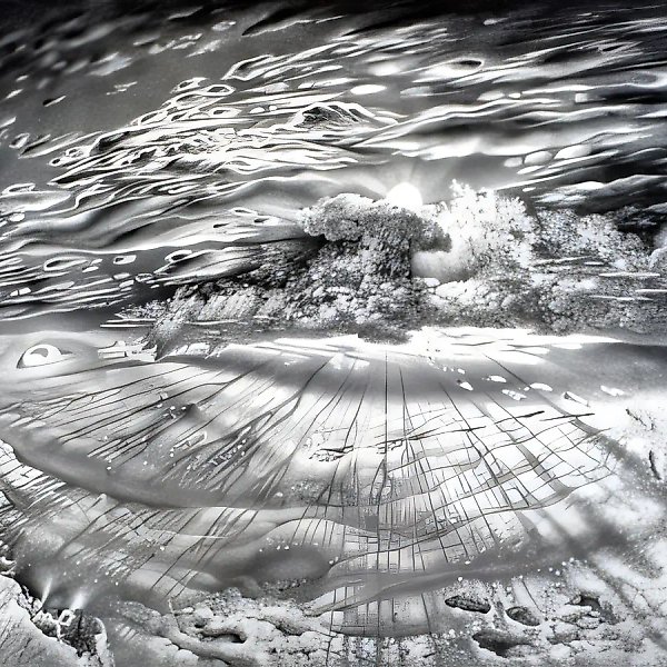Imeretian Winter. From the series «My Homeland». Sheet No. 15, 1998, paper, pencil, 46x60. Author`s property