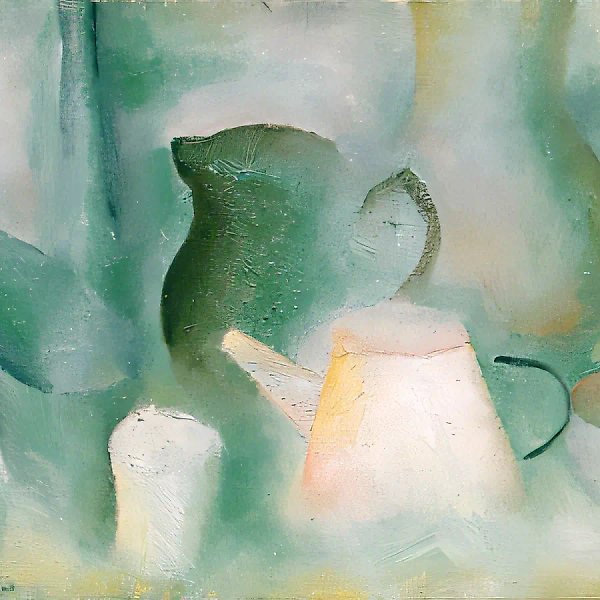 Tableware, 1972, canvas, oil, 50x60. Author`s property