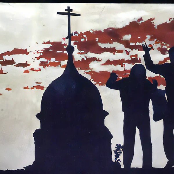 1988, 1993, холст, масло, 190х270 Собственность авторов