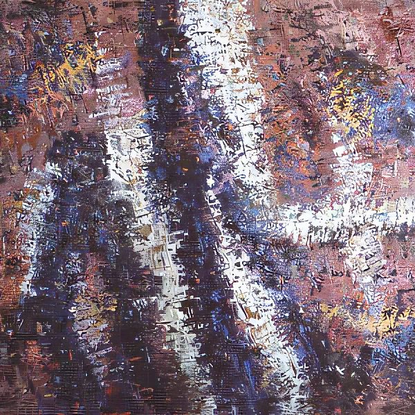 Коллаж. Метаморфозы Алголь., 1993, холст, масло, 90х105 Собственность автора