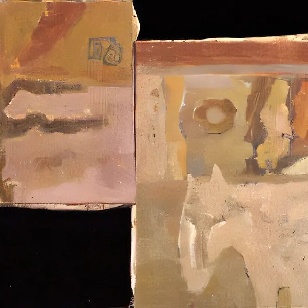 Осенний забой скота, 1993, холст, масло, 59х69