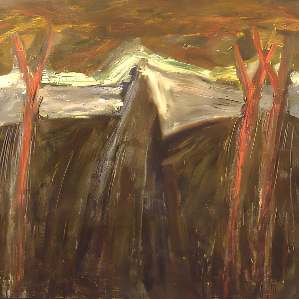 Дом, 1992, холст, масло, 101х123