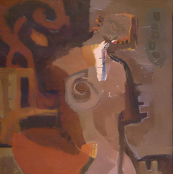 Баба, 1994, холст, масло, 108х69