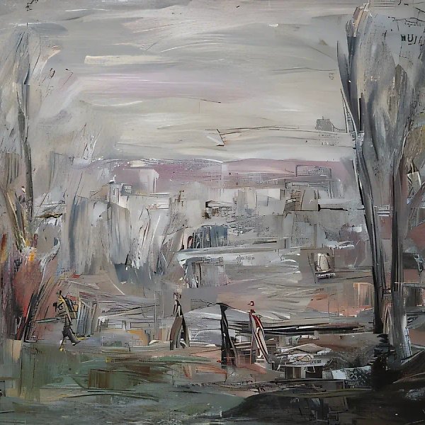 Late Autumn, 1986, canvas, oil, 134x171