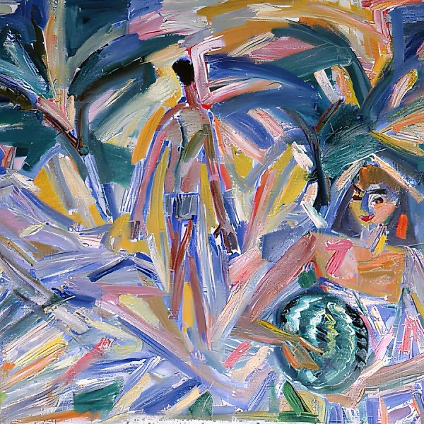 Лето в Коктебеле, 1989, холст, масло, 130х160