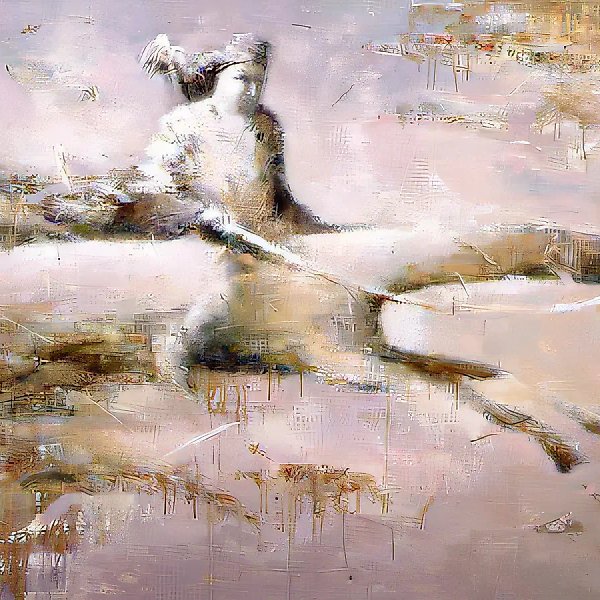 Кочевник, 1994, холст, масло, 90x110, $1.700, Частная коллекция. Россия.