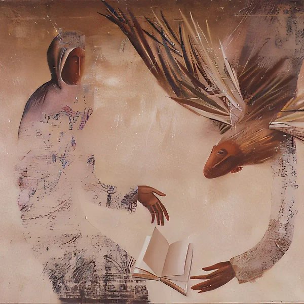 Благовещение, 1992, холст, масло, 90х100. Частная коллекция. Москва