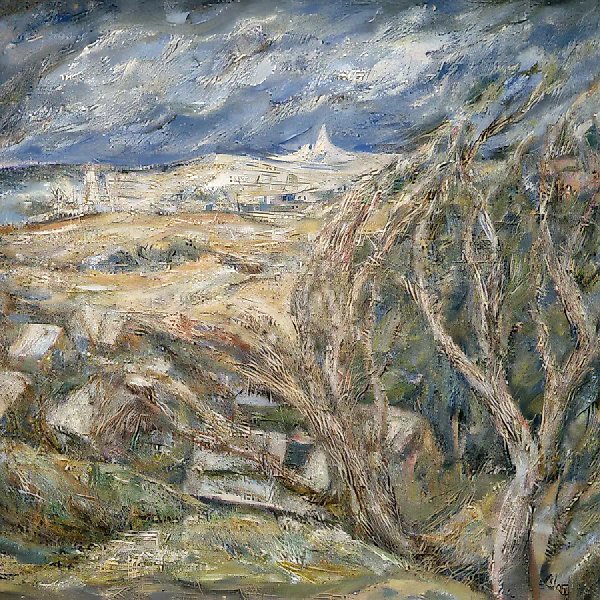 Переславль-Залесский, 1975, холст, масло, 90х100 Собственность автора