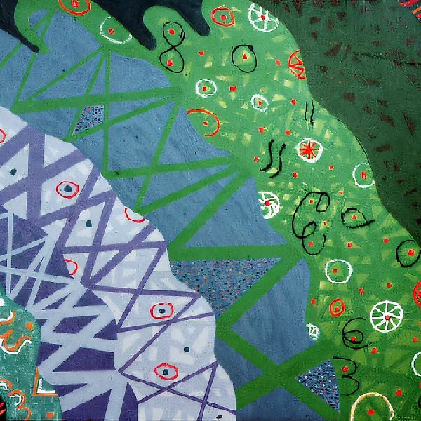Композиция II, 1991, холст, масло, 120х160. Собственность автора