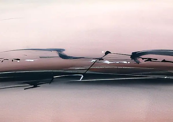 Terra Incognita N2, 1990, бумага, гуашь, 35х93 Собственность автора