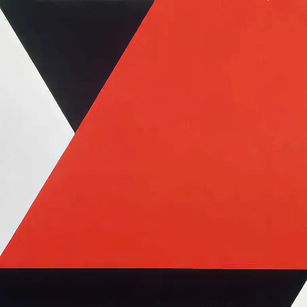 From the Series "Ian-In" N 17, 1983, canvas, oil, 140x140 Author`s property