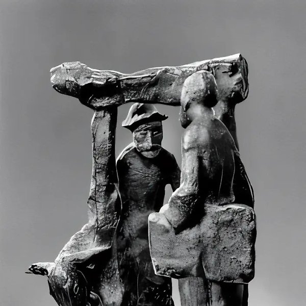 Return of a Poet, 1986, bronze, height 40 Property of "Art Modern" Gallery. Moscow