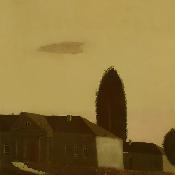 Усадьба, 1993, цветная акватинта, 36х48 Собственность автора