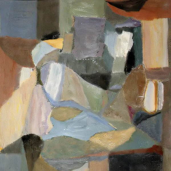 Desintegration in the Twilight, 1992, orgalyth, oil, 60x50 Author`s property