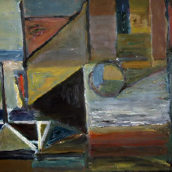 Под знаком Водолея, 1988, холст, масло, 100х150 Собственность автора