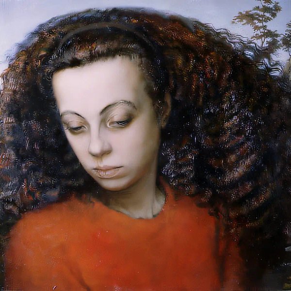 Evening, 1995, canvas, oil, 48x53 Author`s property