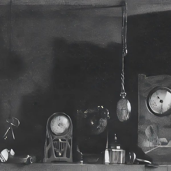 Clock, 1992, paper, indian ink, pen, 57x40 Property of "Art Modern" Gallery. Moscow