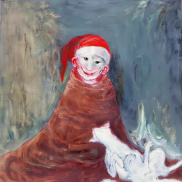 Вадик, 1994, холст, масло, 92х73 Собственность автора