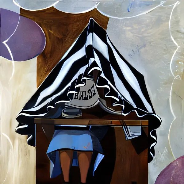 Houte couture, 1995, холст, масло, 90 х 70 см Собственность автора