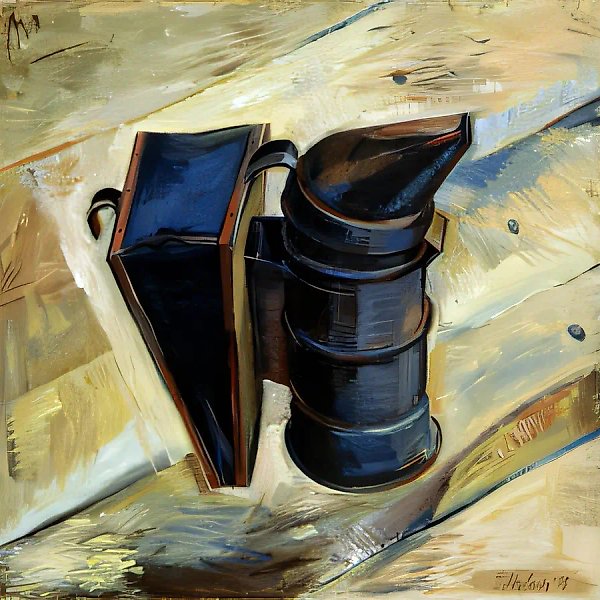 Дымарь, 1995, холст, масло, 40 х 42 см Собственность автора