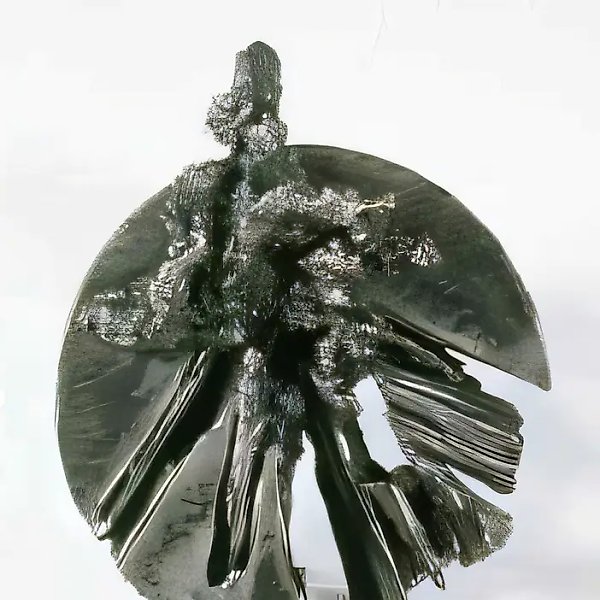 Блаженство, 1994, стальная скульптура, D — 40