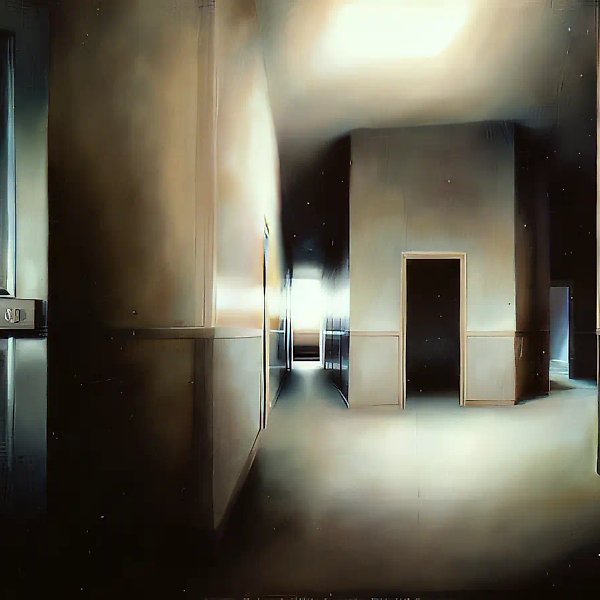 Doors, 1994, canvas, oil, 97x130